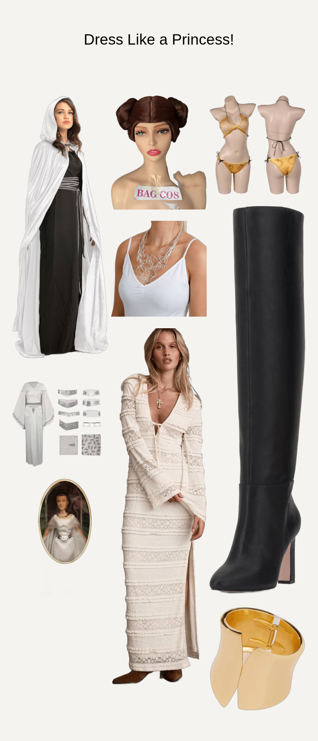 Princess Leia Outfits: Iconic Styles for Every Star Wars Fan - First AI  Fashion Agent Gensmo